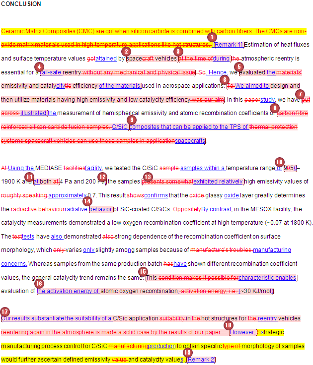 Beispiel aus der Werkstoffkunde, lektorat beispiel